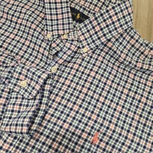 Polo Ralph Lauren Men's Button Down Shirt‎ XL Classic Fit Multicolor Check Plaid